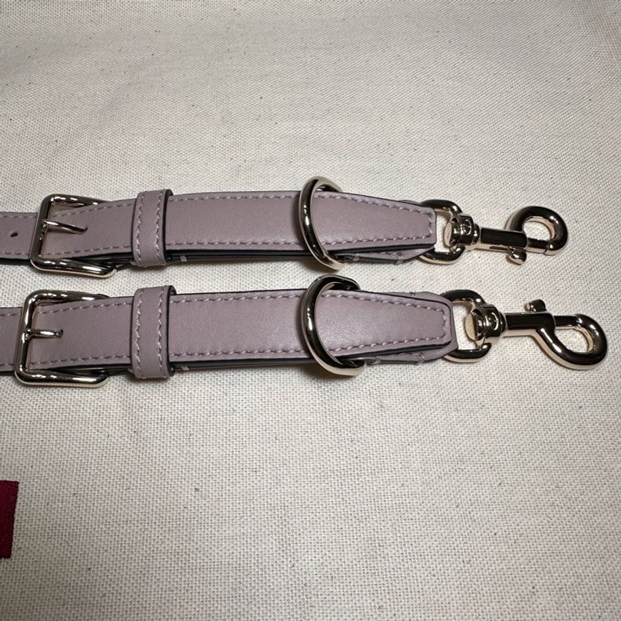 Valentino Bucket Bag 絎縫鉚釘小羊皮水桶包（蓮藕紫）-24