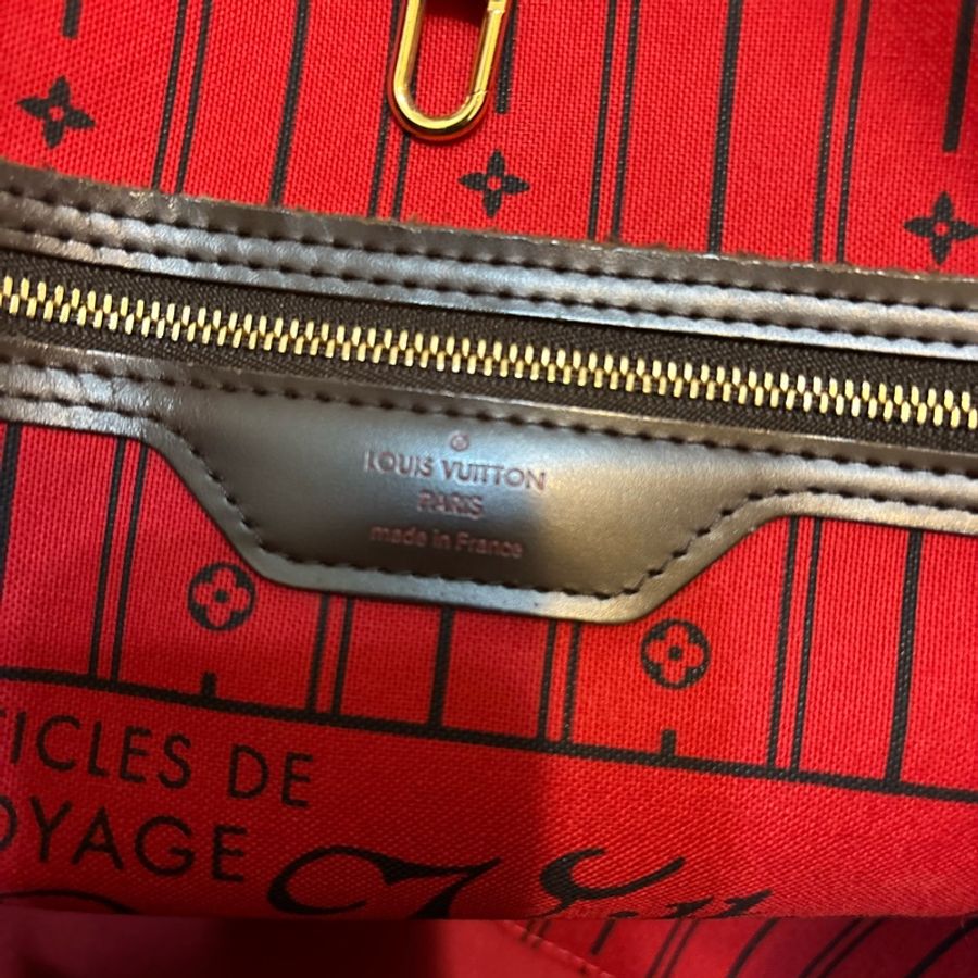 Louis Vuitton NEVERFULL棋盤格托特包-3
