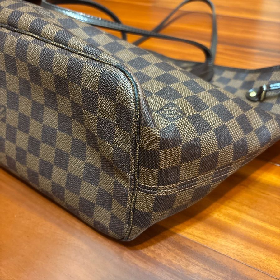 Louis Vuitton NEVERFULL棋盤格托特包-8