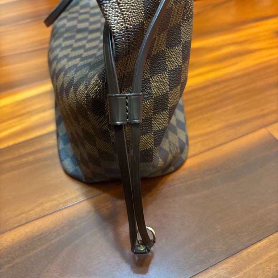 Louis Vuitton NEVERFULL棋盤格托特包-20