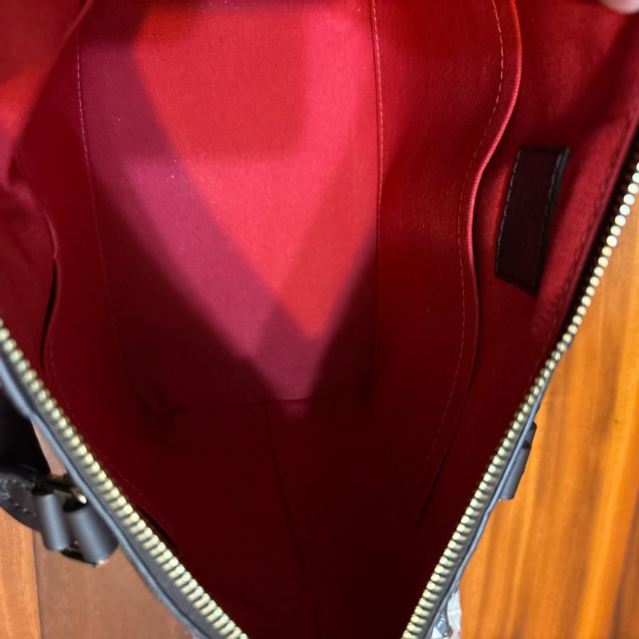 Louis Vuitton SIENA MM 棋盤格手提肩背包/餃子包-12