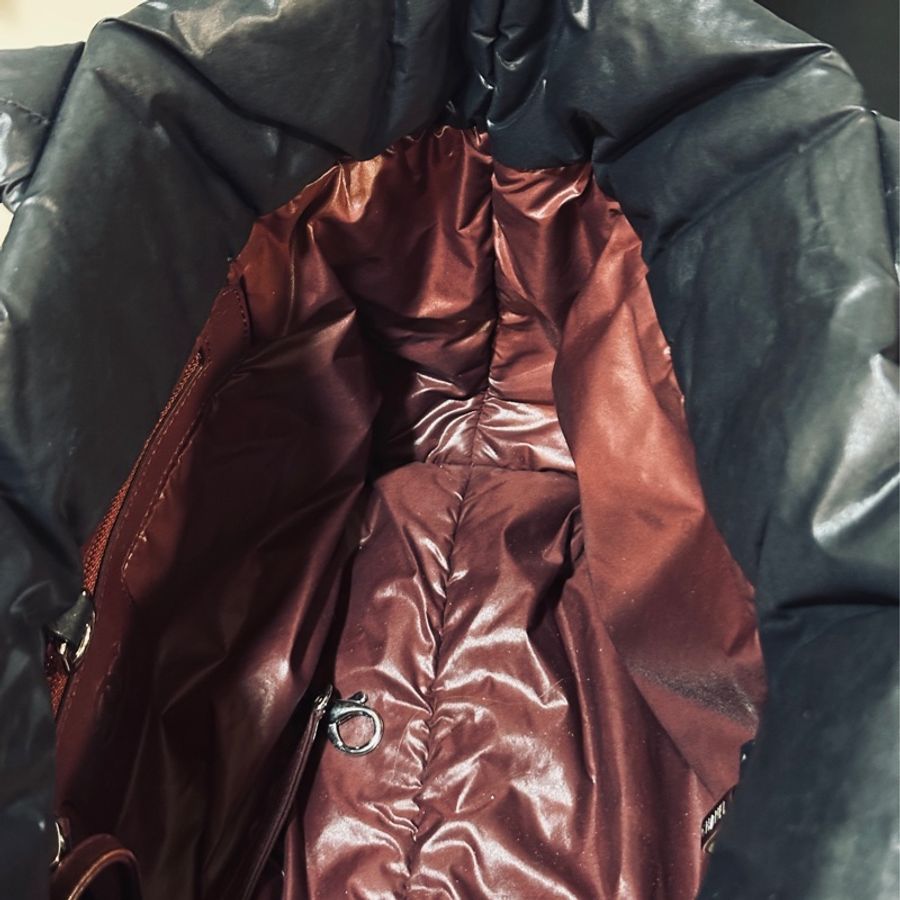 98新閒置🔥Chanel Cocoon黑銀托特包👜-13