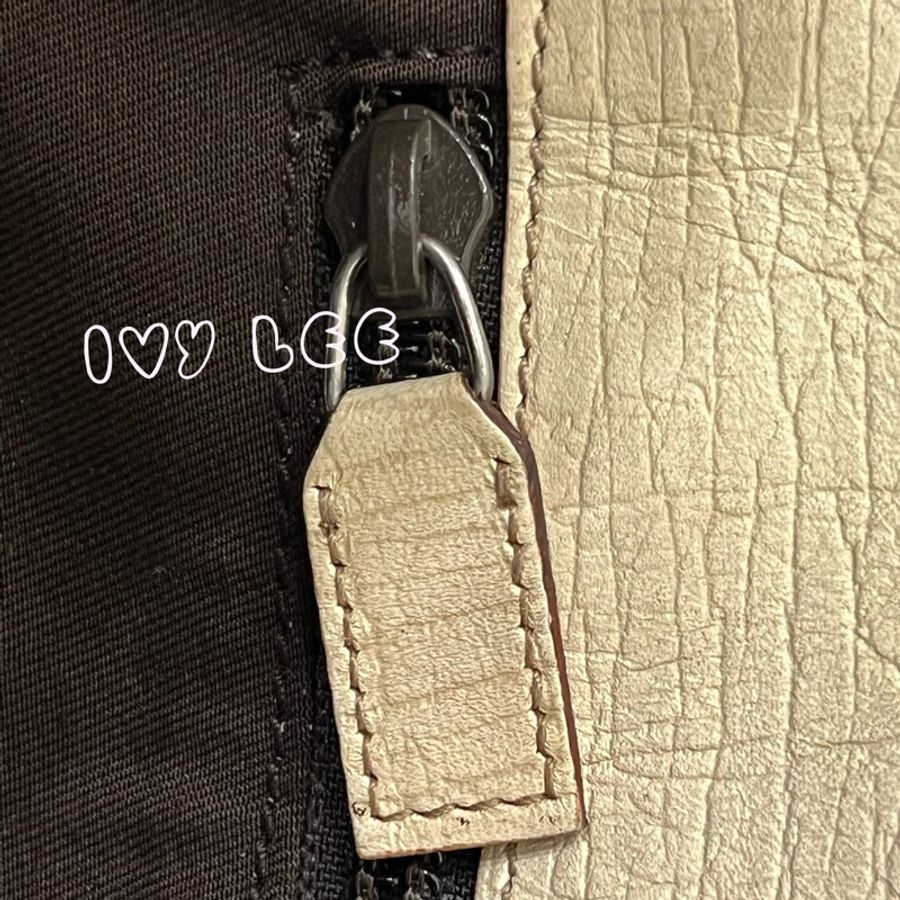 GUCCI 古馳 米色PVC 肩背包 Joy Tote Bag 114288 手提包 二手精品-6