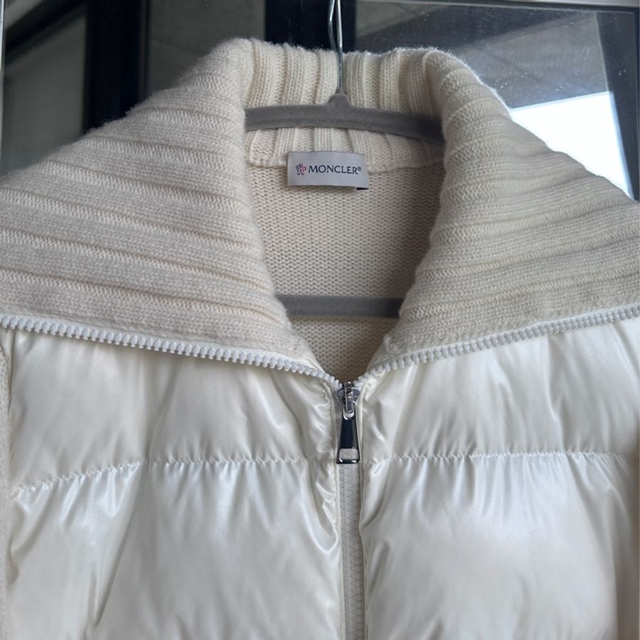 Moncler Cardigan TRICOT 針織羽絨拼接外套-2