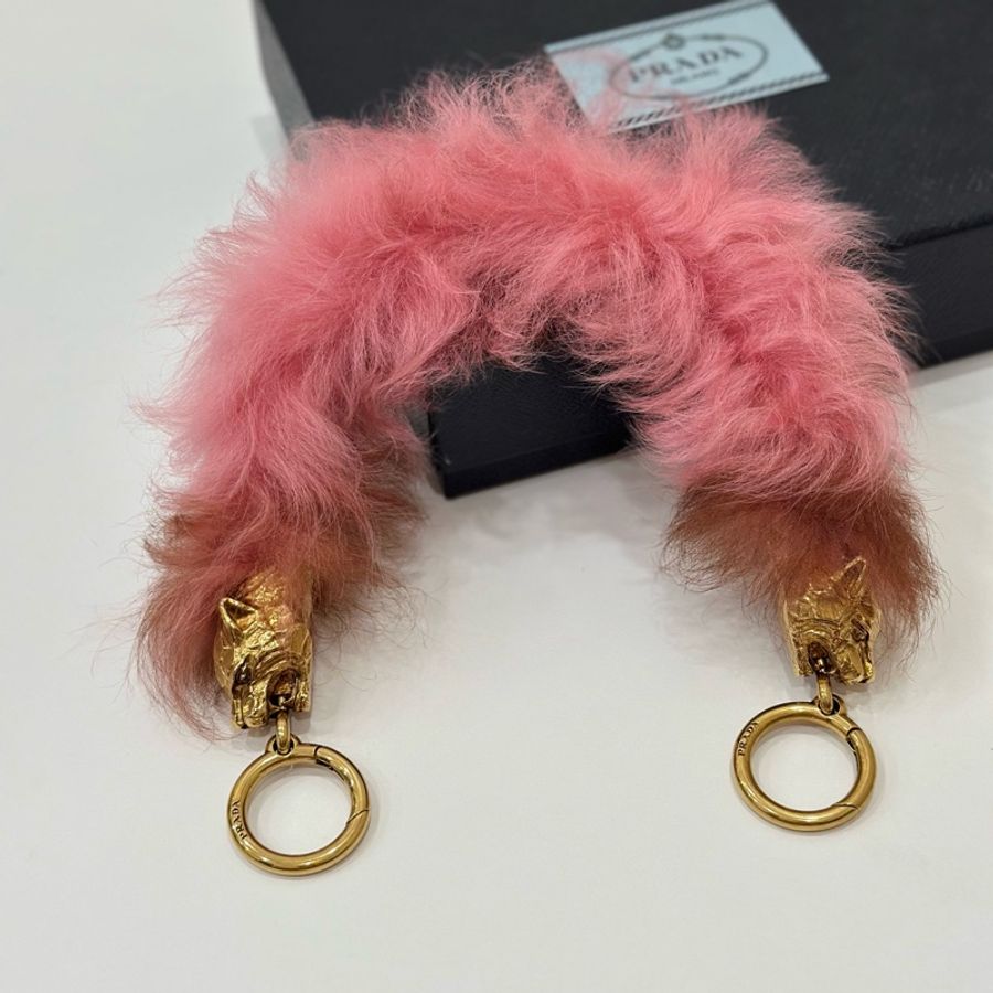 prada 虎頭 金釦 手柄 提帶 提把 背帶 手提把 包包配件-4