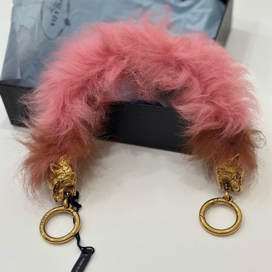 prada 虎頭 金釦 手柄 提帶 提把 背帶 手提把 包包配件-8