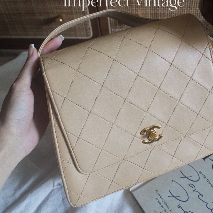 大降價‼️絕美Chanel 羊皮中古 Kelly-3