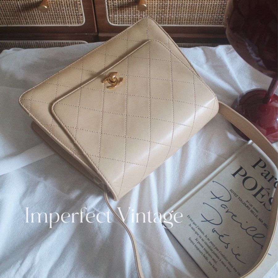 大降價‼️絕美Chanel 羊皮中古 Kelly-12