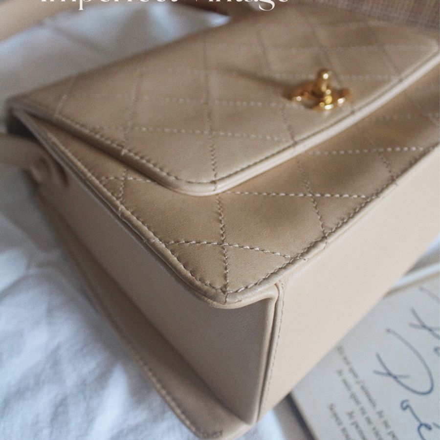 大降價‼️絕美Chanel 羊皮中古 Kelly-15