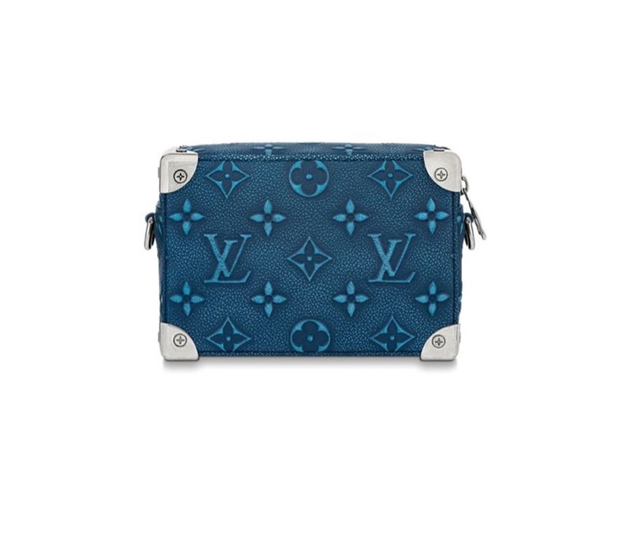 LV mini soft trunk 做舊 金屬做舊 小牛皮 小包 包包-2