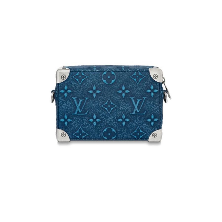 LV mini soft trunk 做舊 金屬做舊 小牛皮 小包 包包-5
