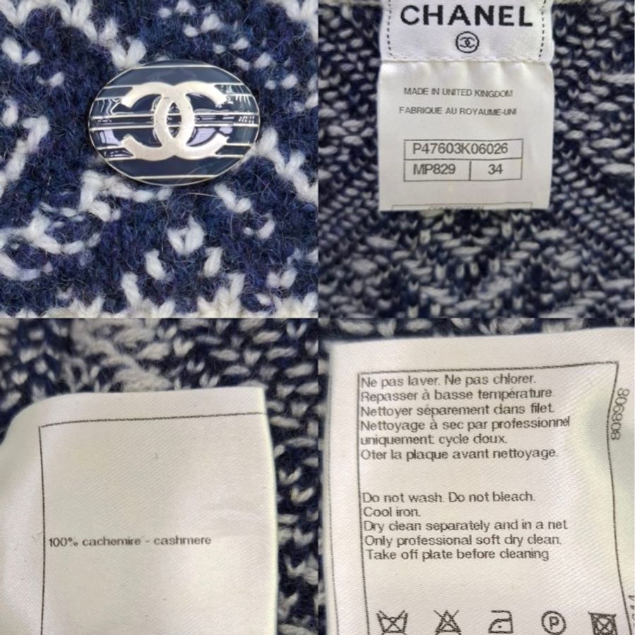 Chanel Cashmere Vest-12