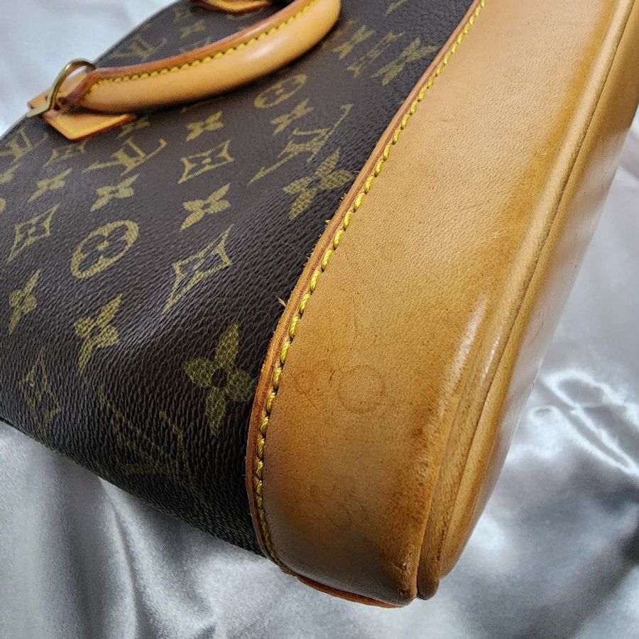 LV Alma PM 老花 手提包 肩背包 貝殼包 Monogram帆布-28