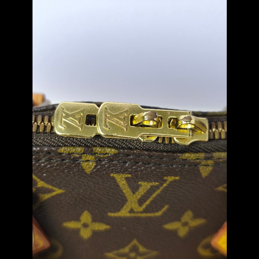 LV Alma PM 老花 手提包 肩背包 貝殼包 Monogram帆布-38