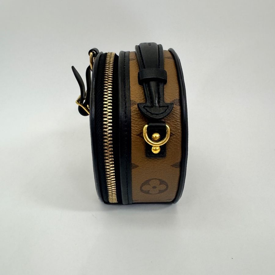 LV Mini Boite Chapeau 原花迷你圓餅包 M83614 晶片款-2