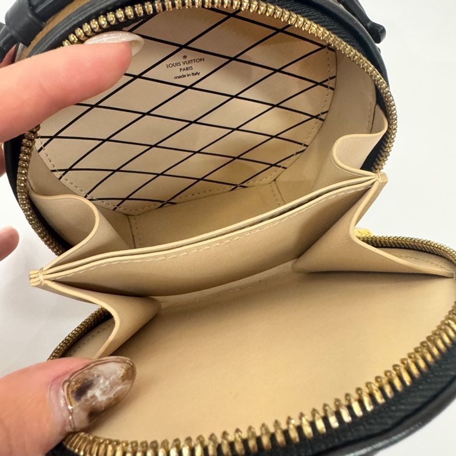 LV Mini Boite Chapeau 原花迷你圓餅包 M83614 晶片款-6