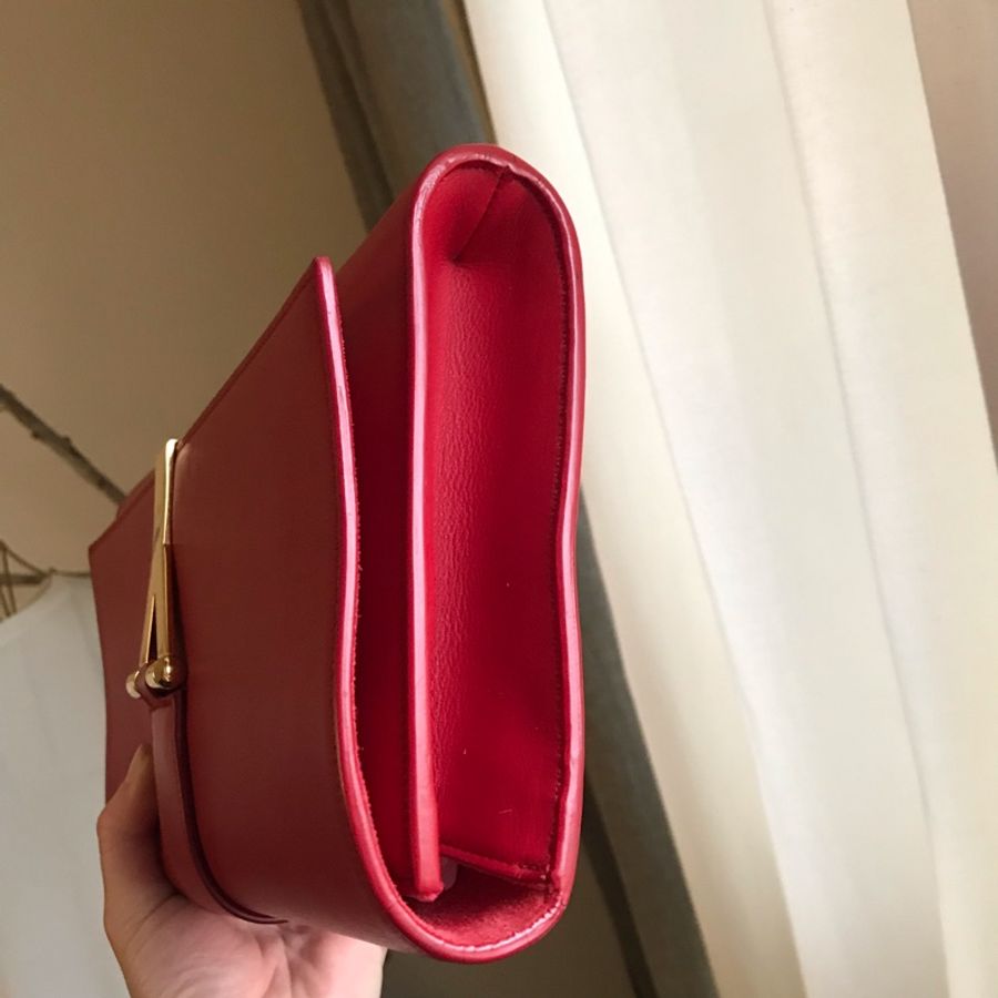 YSL晚宴包/手拿包Saint Laurent🌹Y字金釦 翻蓋/信封包🌹正品🌹況好🌹女神範🌹時尚✨個性🌹自➕鏈條成最🔥斜背包/側背/肩背-32