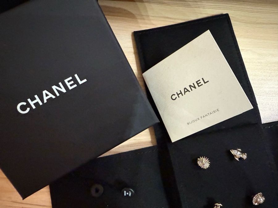 Chanel 25c 海洋系列stud earrings-7