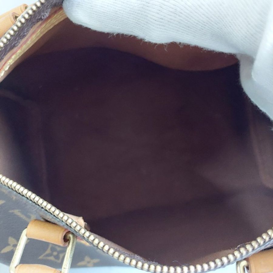 LV Speedy 25 cm🎀現品實拍 🎀 Vintage 波士頓包~二手品(不議價)-38