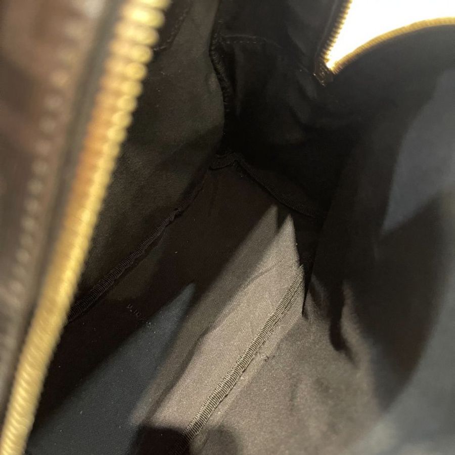 FENDI FF LOGO MINI後背包/黑-4