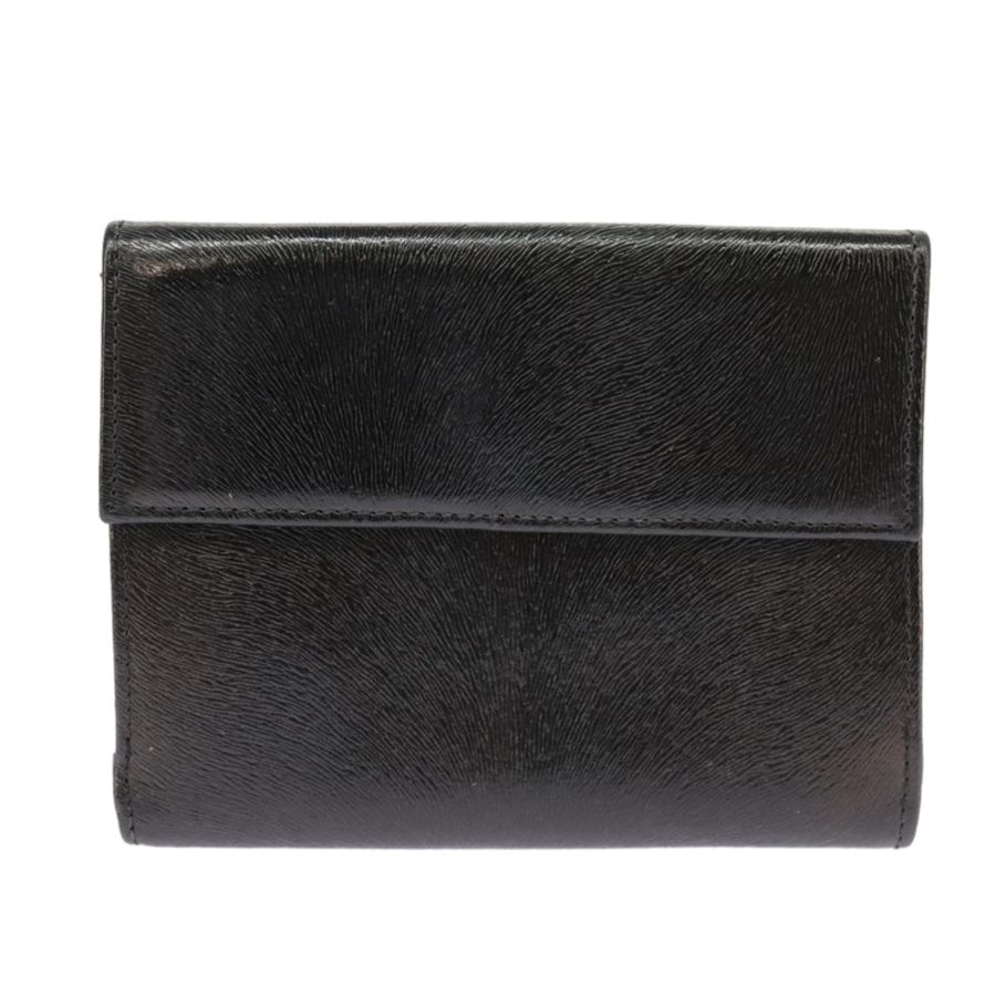 【日本直送】FENDI 黑色真皮皮夾 正品 101125-1