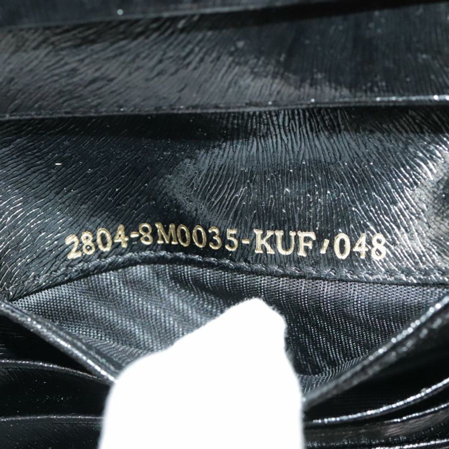 【日本直送】FENDI 黑色真皮皮夾 正品 101125-11