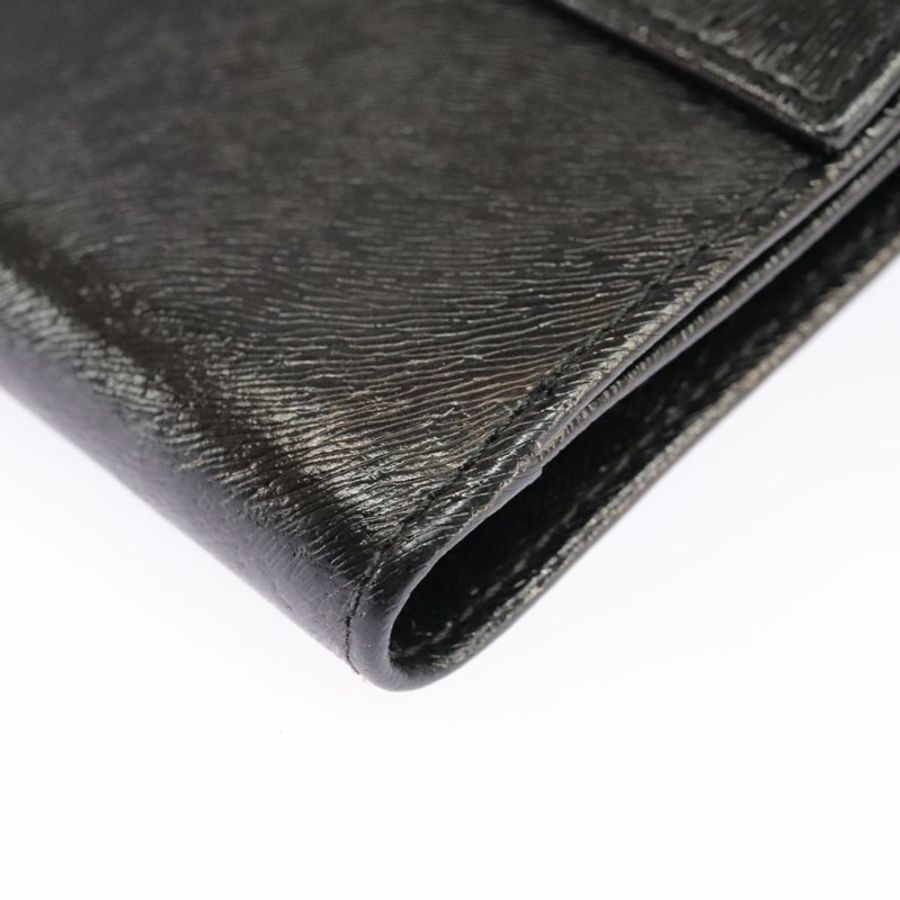 【日本直送】FENDI 黑色真皮皮夾 正品 101125-16