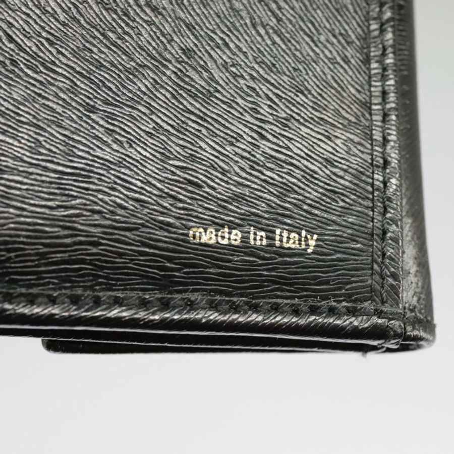 【日本直送】FENDI 黑色真皮皮夾 正品 101125-19