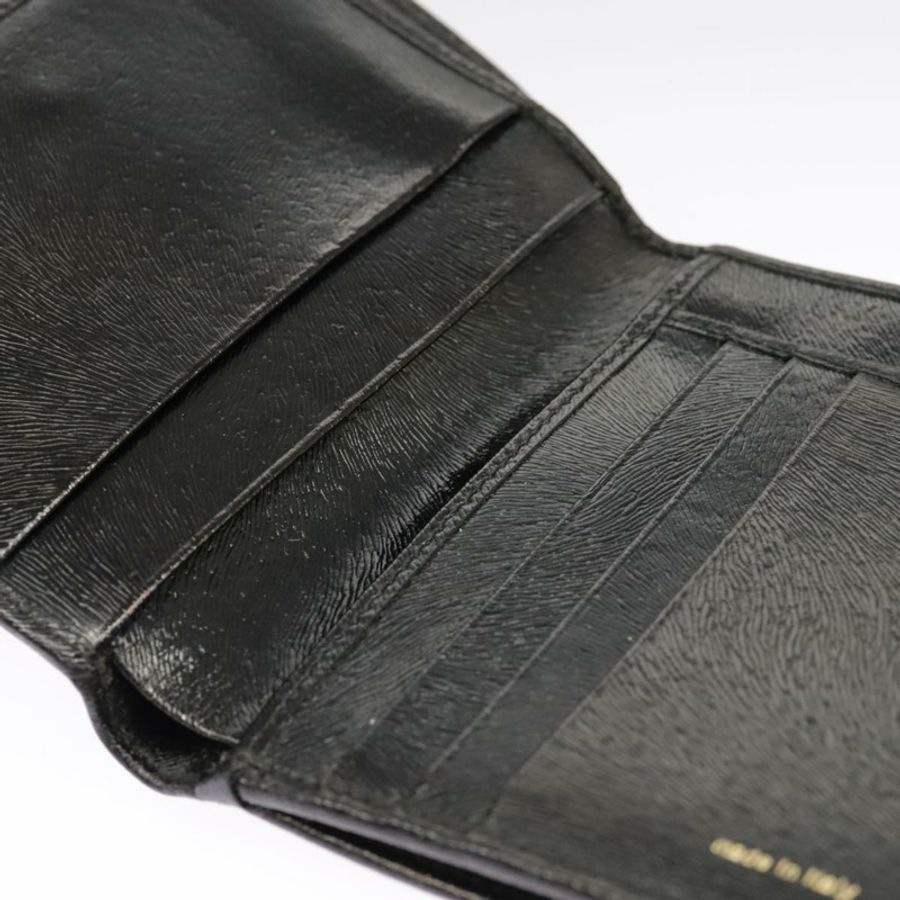 【日本直送】FENDI 黑色真皮皮夾 正品 101125-22