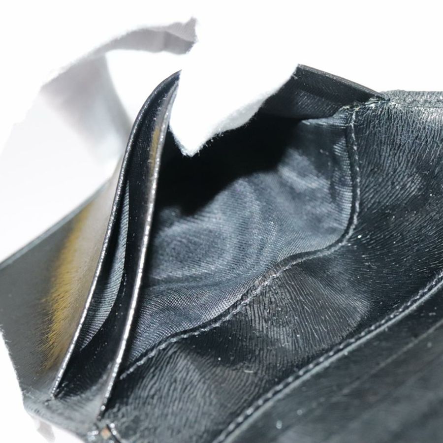 【日本直送】FENDI 黑色真皮皮夾 正品 101125-23