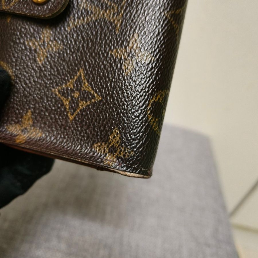 ㊣✨Louis Vuitton✨路易威登 LV 老花 中夾 口金 皮夾 錢包/二手精品/二手皮夾/保證正品🌳二手樹屋🌳-14