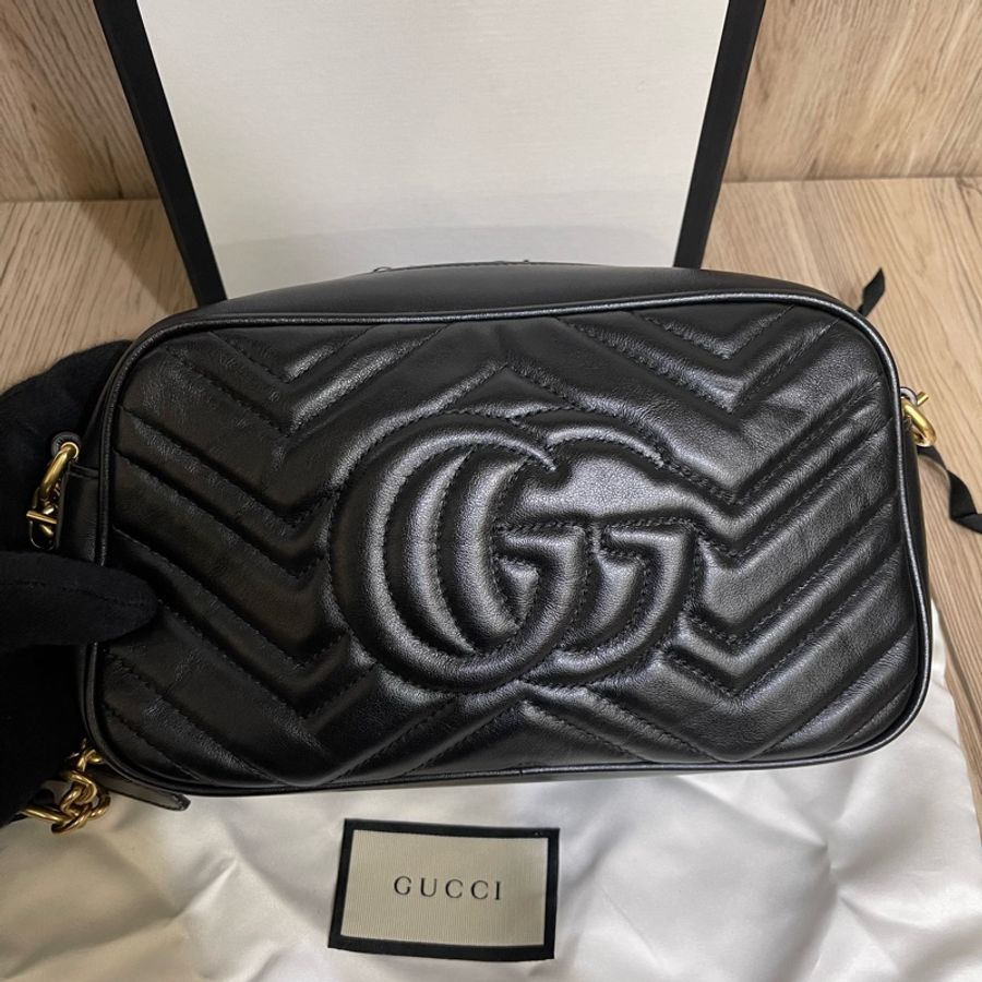 Gucci馬夢相機包(台灣專櫃購入/購證配件完整齊全‼️)-13