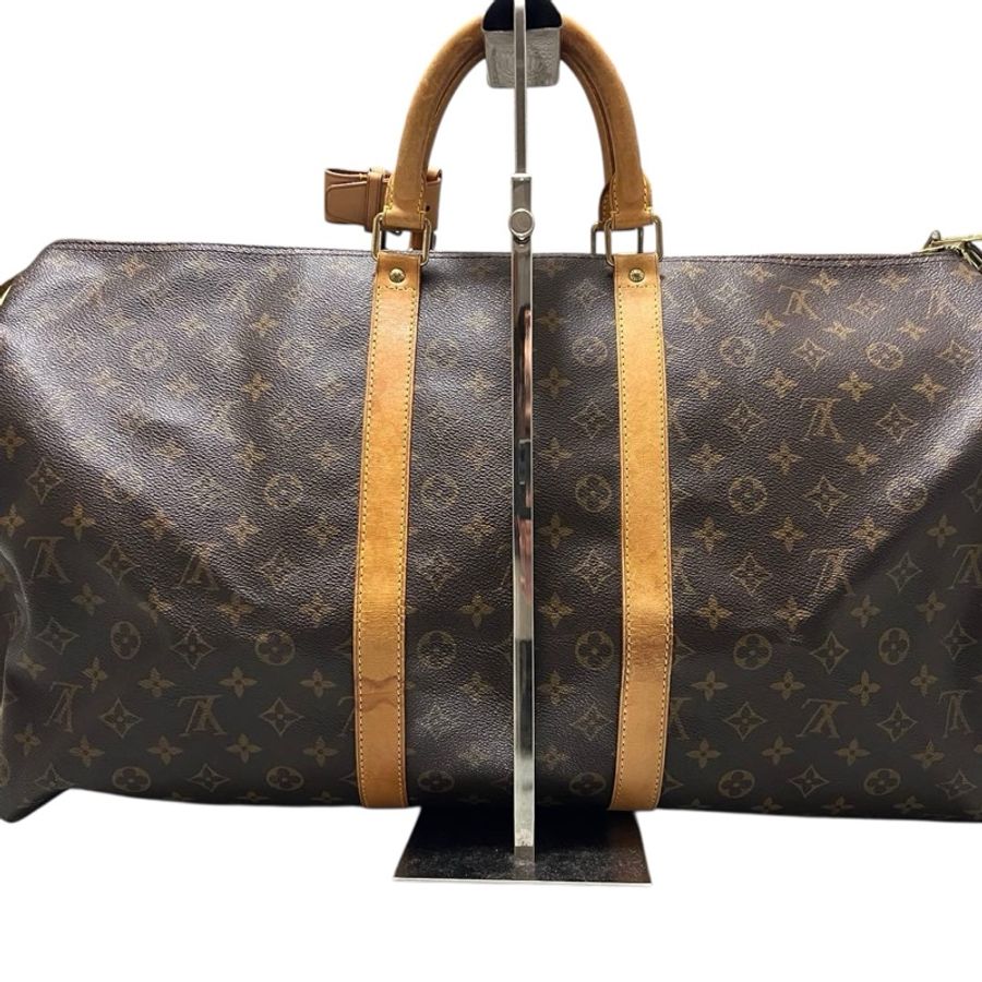 💝FuFu.Style ⟡.·* LV Keepall55 行李袋旅行包|隨身行李箱-2