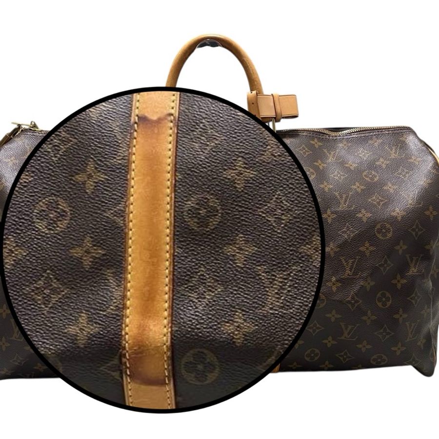 💝FuFu.Style ⟡.·* LV Keepall55 行李袋旅行包|隨身行李箱-18