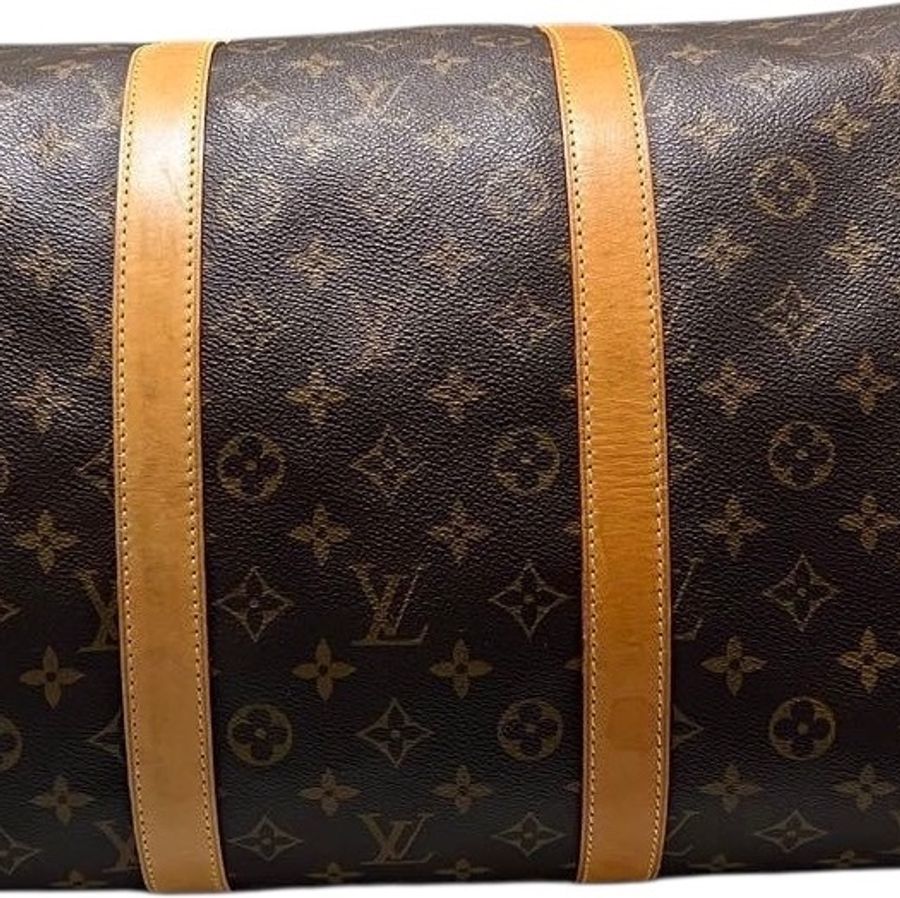 💝FuFu.Style ⟡.·* LV Keepall55 行李袋旅行包|隨身行李箱-19