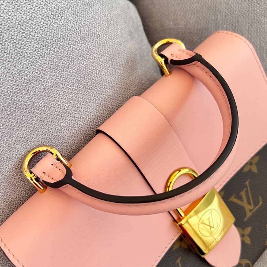 Louis Vuitton LOCKY BB 玫瑰粉 （晶片版）M44080-9