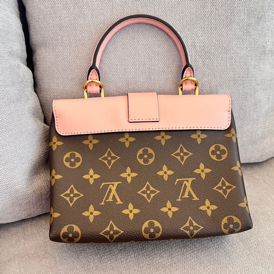 Louis Vuitton LOCKY BB 玫瑰粉 （晶片版）M44080-10