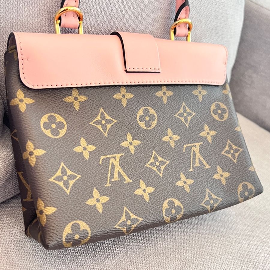Louis Vuitton LOCKY BB 玫瑰粉 （晶片版）M44080-11