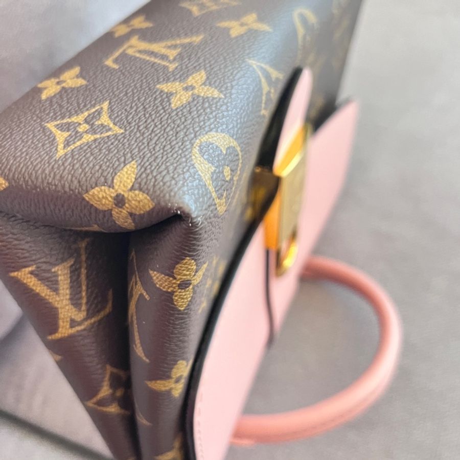 Louis Vuitton LOCKY BB 玫瑰粉 （晶片版）M44080-20