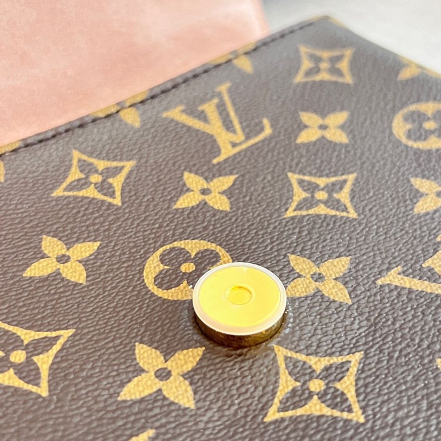 Louis Vuitton LOCKY BB 玫瑰粉 （晶片版）M44080-27