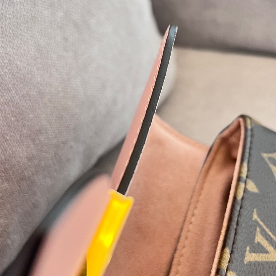 Louis Vuitton LOCKY BB 玫瑰粉 （晶片版）M44080-40