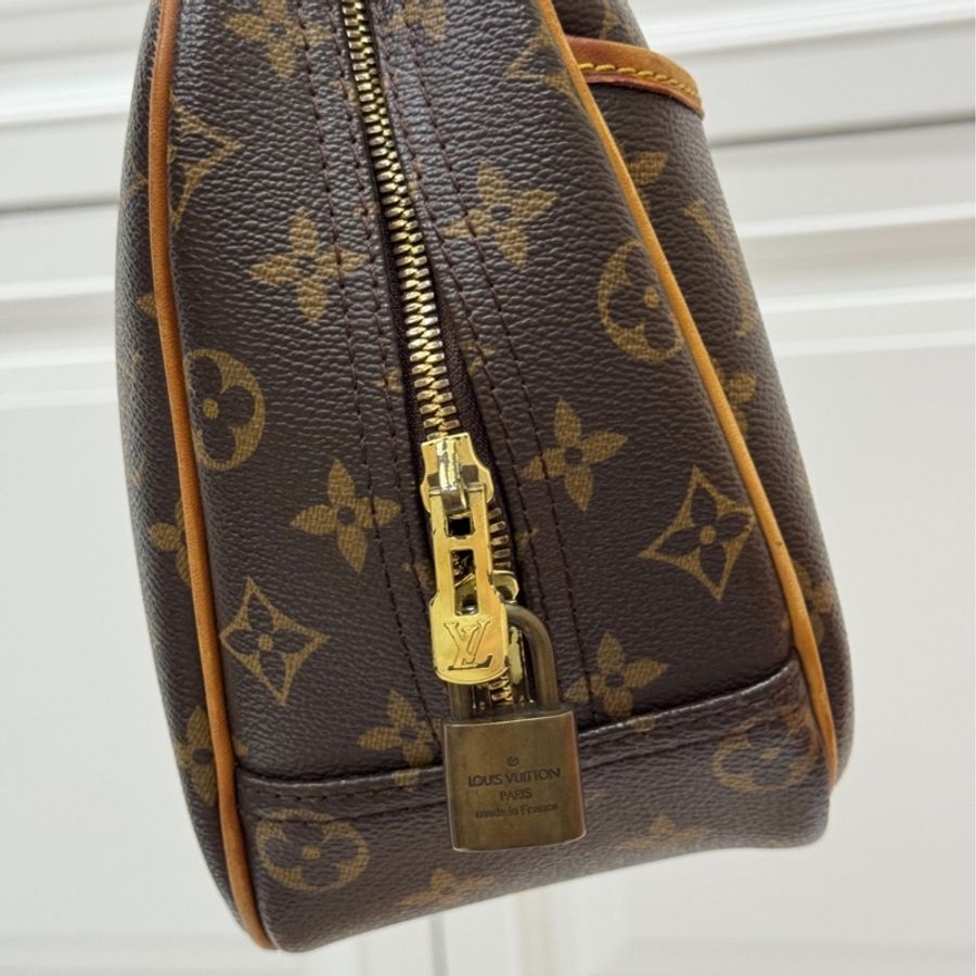 Louis Vuitton LV 路易威登 老花 小珍妮佛 小珍包 珍妮包 手提包 肩背包 斜背包-11