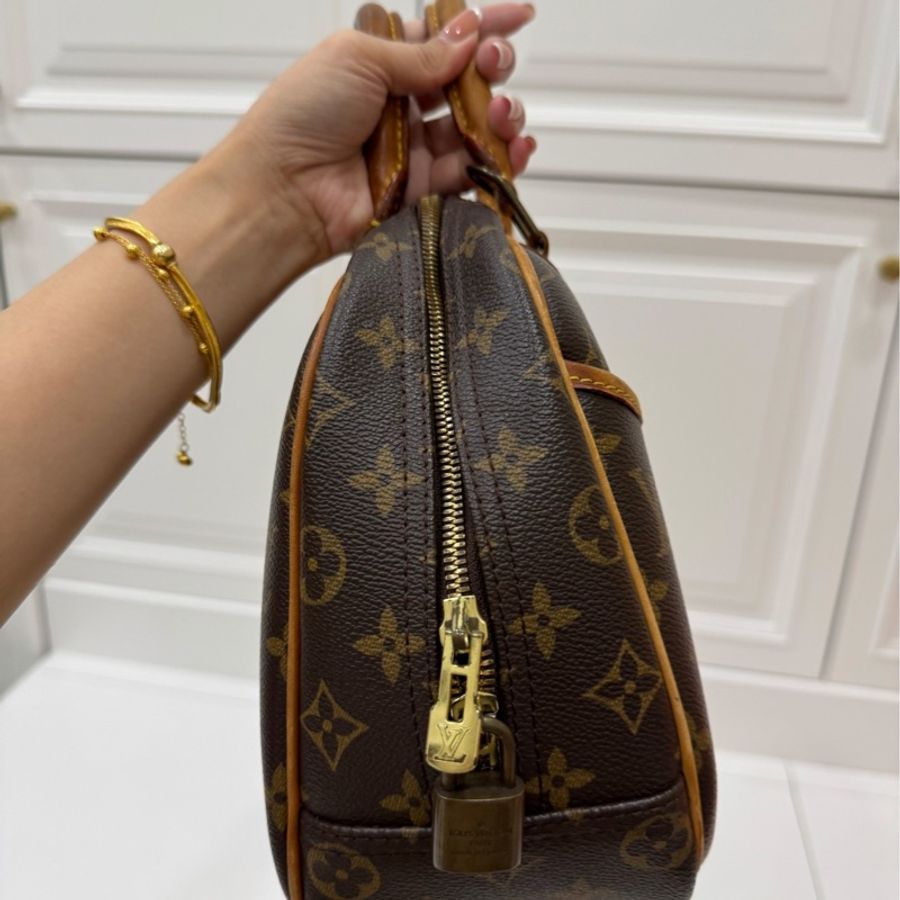 Louis Vuitton LV 路易威登 老花 小珍妮佛 小珍包 珍妮包 手提包 肩背包 斜背包-12