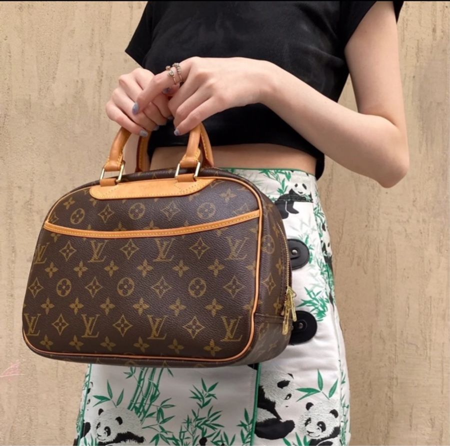 Louis Vuitton LV 路易威登 老花 小珍妮佛 小珍包 珍妮包 手提包 肩背包 斜背包-25