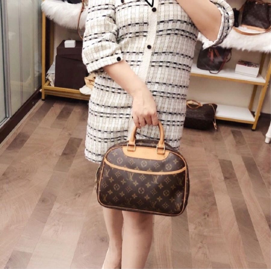 Louis Vuitton LV 路易威登 老花 小珍妮佛 小珍包 珍妮包 手提包 肩背包 斜背包-28