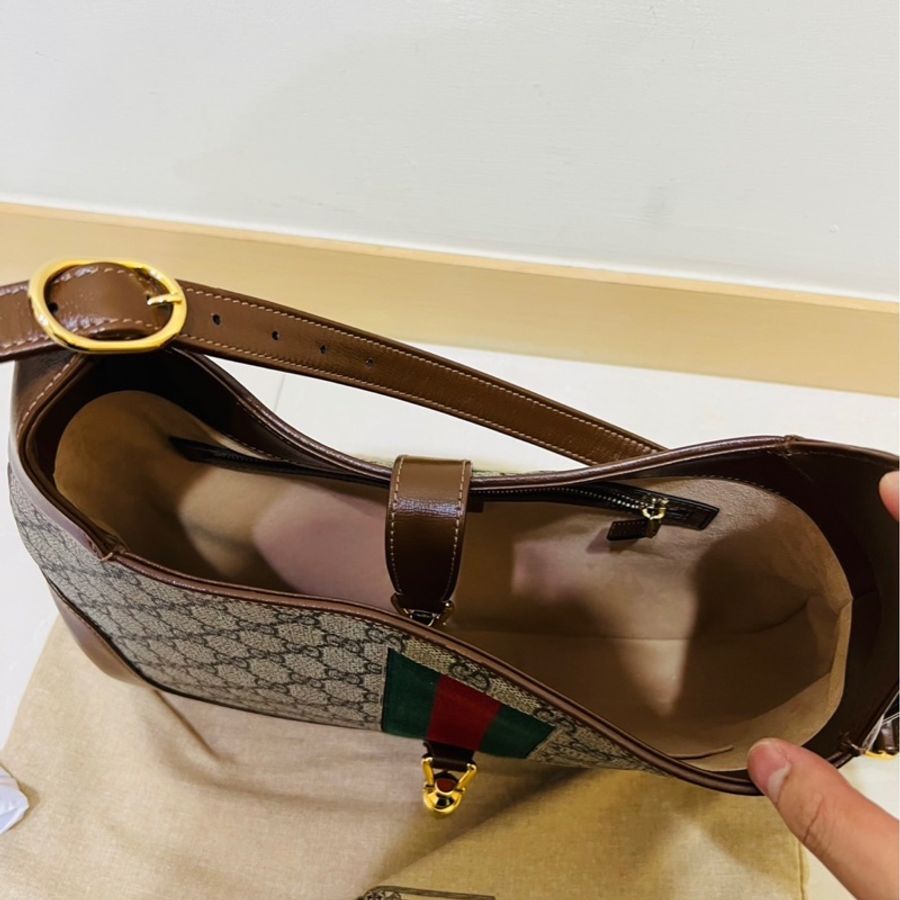 Gucci Jackie 1961 賈姬包 大號-9