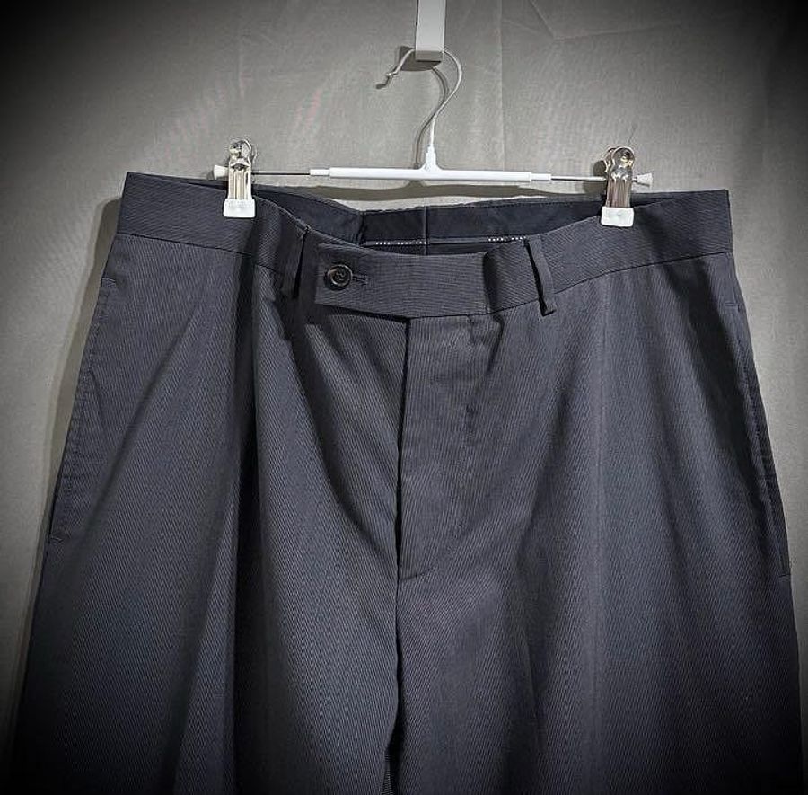 Hugo boss 老爺爺風格高級羊毛古著西裝褲 grandpacore vintage-1