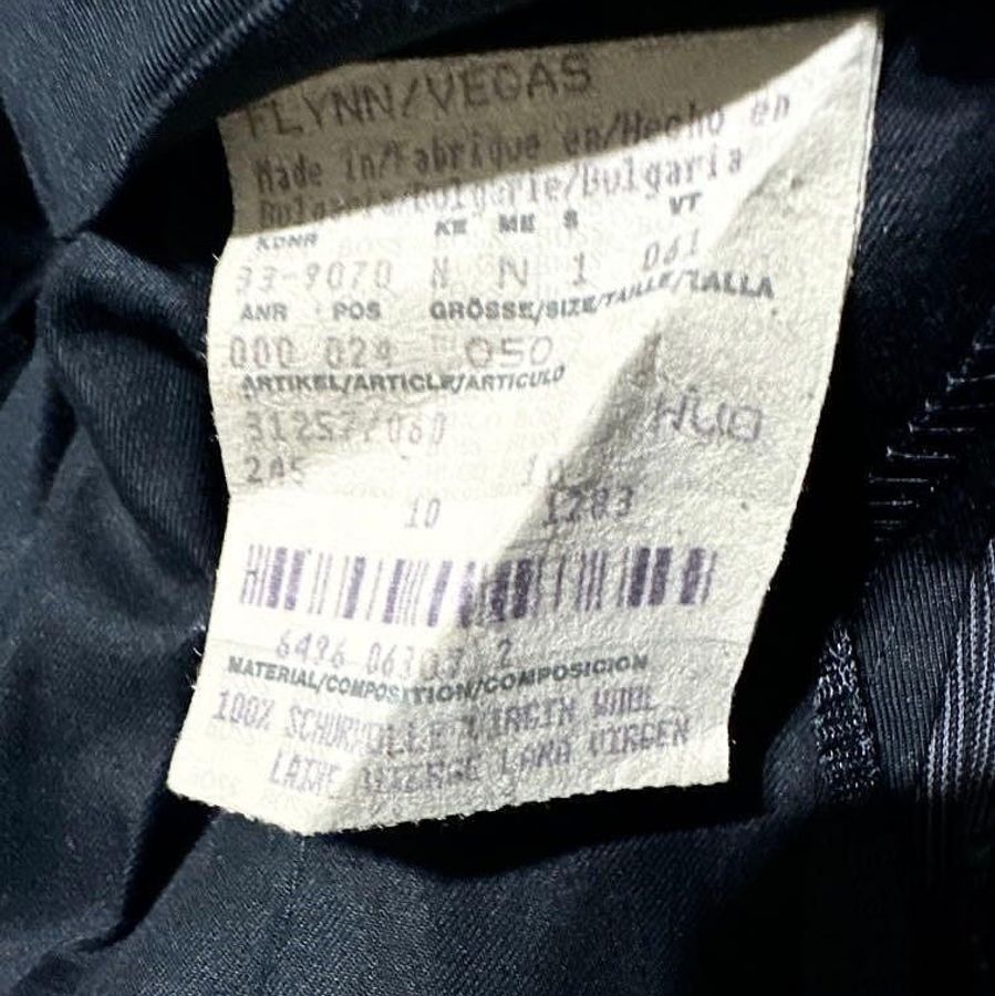 Hugo boss 老爺爺風格高級羊毛古著西裝褲 grandpacore vintage-7