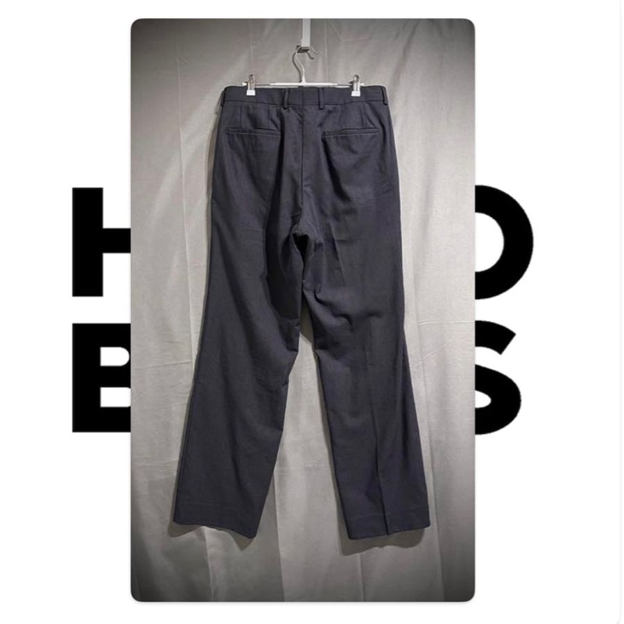 Hugo boss 老爺爺風格高級羊毛古著西裝褲 grandpacore vintage-8