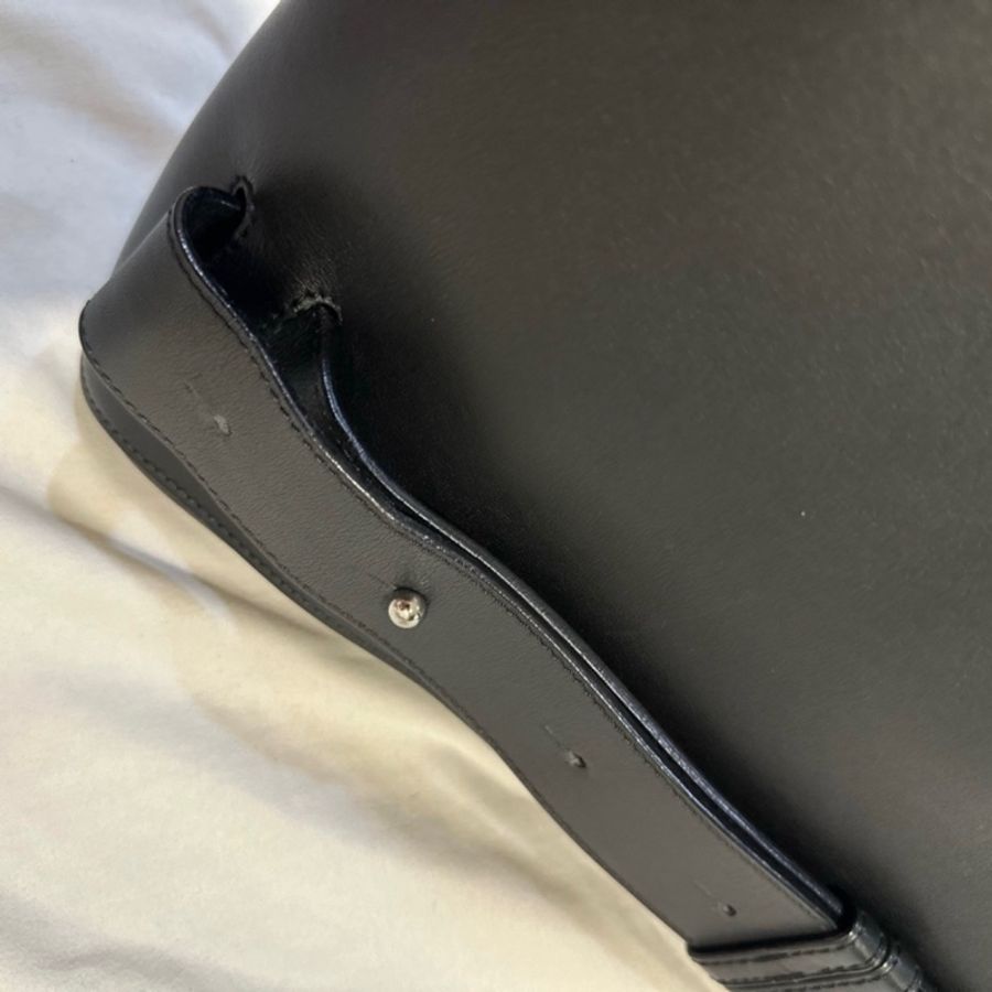 LOEWE loewe anton sling 大款白logo皮革包 送禮 情人節 生日-4